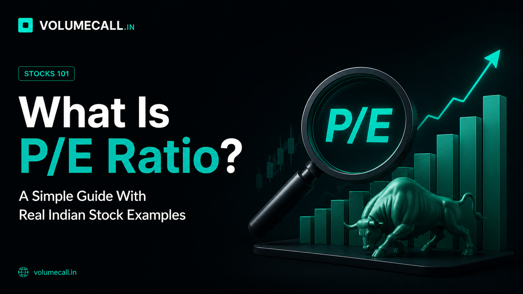 What Is P/E Ratio? A Simple Guide With Real Indian Stock Examples